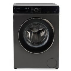 White Point Washing Machine 9 Kg Inverter with Steam Silver WPW9121TSSWVSG