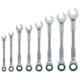 Bosch Ratchet Combination Wrench Set 8-Piece 1600A027PS