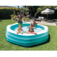 Intex Swim Center Inflatable Octagonal Family Pool 100" * 100" * 22" Blue IX-58492