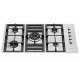 Indesit Built-in Gas Oven 90cm,Turbo Air Hood Classic 90 cm 350 m3/h and Nardi Built In Gas Hob 90 cm