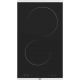 TEVA Built-In Vitroceramic Hob 30 cm 2 Zones Electric Touch Control Black Glass ‎MS231