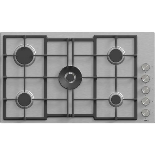 TEVA Built-In Gas Hob 90 cm 5 Burners Stainless ED221