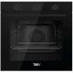 TEVA Built-In Gas Oven 60 cm 82 Litres Digital Glass Black QGSTL 75DT1 CS