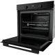 TEVA Built-In Gas Oven 60 cm 82 Litres Digital With Fan Glass Black ‎QGSTL GLASSMN