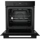 TEVA Built-In Gas Oven 60 cm 82 Litres Digital With Fan Glass Black ‎QGSTL GLASSMN