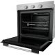 TEVA Built-In Gas Oven 60 cm 82 Litres With Fan Stainless ‎QGSTL INOXMN