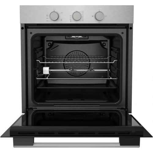 TEVA Built-In Gas Oven 60 cm 82 Litres With Fan Stainless ‎QGSTL INOXMN