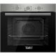 TEVA Built-In Gas Oven 60 cm 82 Litres With Fan Stainless ‎QGSTL INOXMN