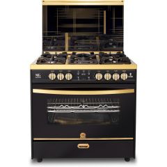 MG Gas Cooker 90*60 Hulk Gold Cast Iron 5 Burners No Safety HPA-9004