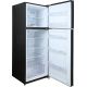 Unionaire Refrigerator 370 Liters 2 Doors Digital Touch Black Silver URN-440LBG4MDA-DTH