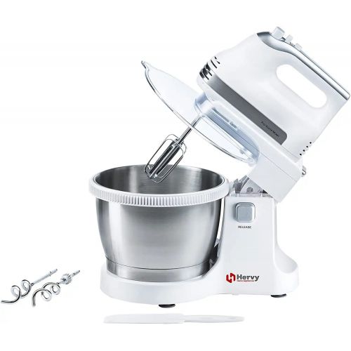 Hervy Albino Hand Mixer With Bowl 500 Watt Black MAL001