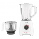 Moulinex Blender With Chopper Attachment 800 Watt White LM42X2EG