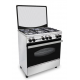 Mg Top Gas Cooker 5 Burners 60×80 Standard Stainless Steel With Fan TGS-802