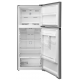 Midea Refrigerator 411 Liter Pro Steel External Shelf MDRT580MTN46