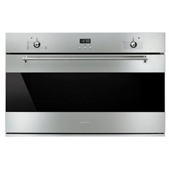 Smeg Built-In Gas Oven 90 cm Electronic Ignition Stainless Steel SF-9370-GX