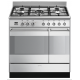 Smeg Gas Cooker 5 Burner 90 * 60 Cm Stainless SUK-92-MX9