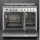 Smeg Gas Cooker 5 Burner 90 * 60 Cm Stainless SUK-92-MX9