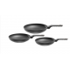 Pyrex Granite Frying Pan 3 Pieces Black 6223004509537