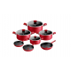 Zahran Tefal Expert Cooking Set Pots Size 18-20-24-28 Frying Pan Size 20-24 Deep Fryer Size 28 C2891202