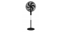 Ido Stand Fan 18 Inches 75 Watts 3 Volt Speeds 6 Blades Black Color SF18-BK