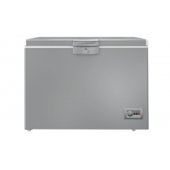 Beko 325L Defrost Silver Horizontal Deep Freezer HSA32500SEG