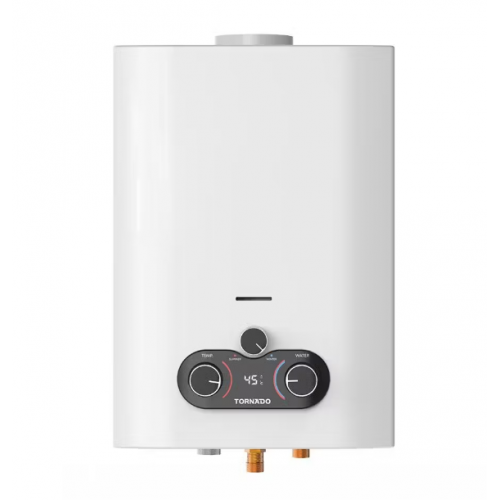 Tornado Gas Water Heater 10 Liter White Gas Stove GHE-C10CTE-W