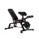 Entercise Adjustable Weight Lifting Bench Black MS6102