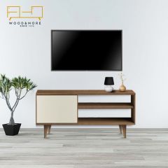 Wood & More TV Table 120*35*50 cm TVT-1DR-120