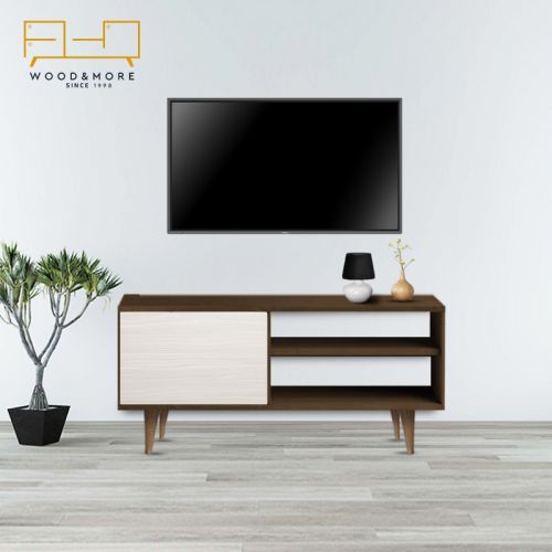 Wood & More TV Table Size Width 120cm Depth 35cm Height 53 WM104