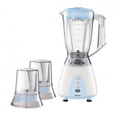 Tornado Blender 1.5 Liters 500 Watts With 2 Grinders Blue MX5200-2-BL