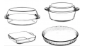 Borcam 2 Casseroles and 2 Oven Dishes Set PA-159159