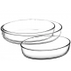 Borcam Oval Oven Dishes Set 3 Pieces PA-159027