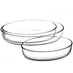 Borcam Oval Oven Dishes Set 3 Pieces PA-159027