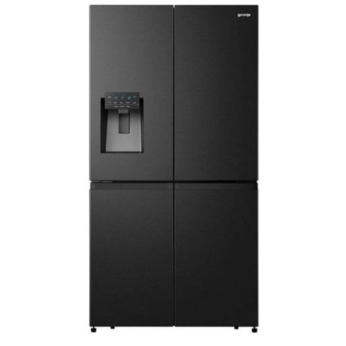 Gorenje Refrigerator 583 L No Frost Inverter 4 Doors Triple Zone Black NRM9181SBI