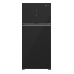 White Whale Refrigerator 540 L Digital Glass Black WR-5395 HBV