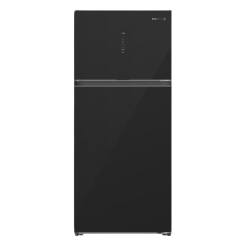 White Whale Refrigerator 540 L Digital Glass Black WR-5395 HBV