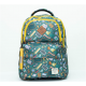 Smart Gate School Carrying Smile Backpack 15.6 Inch Green SG-9139