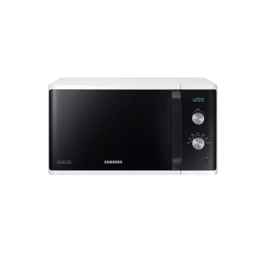 Samsung Microwave 800 W 23 L Cooking Chamber 6 Power Levels White MS23K3614AWGY