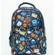 Smart Gate School Carrying Smile Backpack 15.6 Inch Darkblue SG-9138