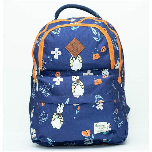 Smart Gate School Carrying Love Rabbit Backpack 15.6 Blue SG-9185