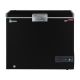 Penguin Chest Freezer Stainless interior 250 litre LG Compressor Black ES290-BK-LGC