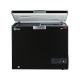 Penguin Chest Freezer Stainless interior 250 litre LG Compressor Black ES290-BK-LGC