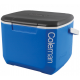 Coleman 16 Quart Travel Cooler Blue Grey Lid 3138522114985