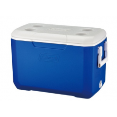 Coleman 48 Quart Extreme II Blue Travel Cooler with White Lid 070836077