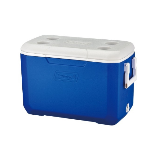 Coleman 48 Quart Extreme II Blue Travel Cooler with White Lid 070836077