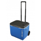 Coleman 60 Quart Travel Cooler Blue Xtreme 3 Wheeled Zippered Carrying Case 070836084