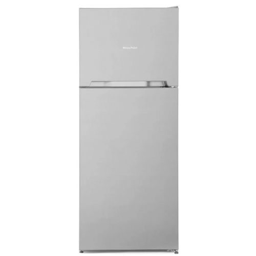 White Point No Frost Refrigerator 420 Liters 2 Door Inverter Silver WPR463VS