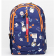 Smart Gate School Carrying Love Rabbit Backpack With 6 Pockets 15.6 Blue SG-9148