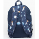 Smart Gate School Carrying Space Backpack 6 Pockets With USB Port 15.6 Blue SG-9144