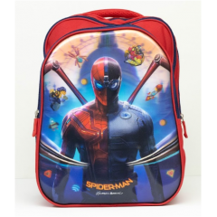 Smart Gate School Carrying Spider-Man Backpack Kids Red SG-9195